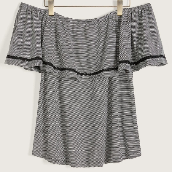 5X - Penningtons | Bardot Off-The-Shoulder Swing Top - Picture 1 of 7
